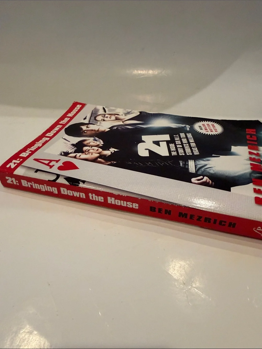 21: Bringing Down the House Book by Ben Mezrich Black & White Cover